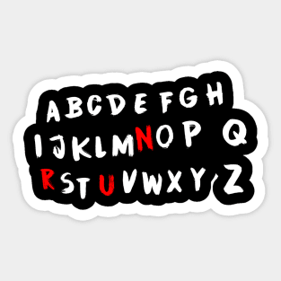 Stranger Things Sticker